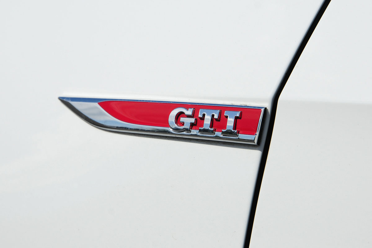 Volkswagen Golf GTI badge
