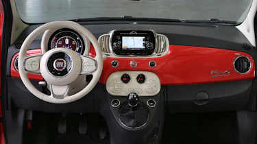 Fiat 500 facelift - dash