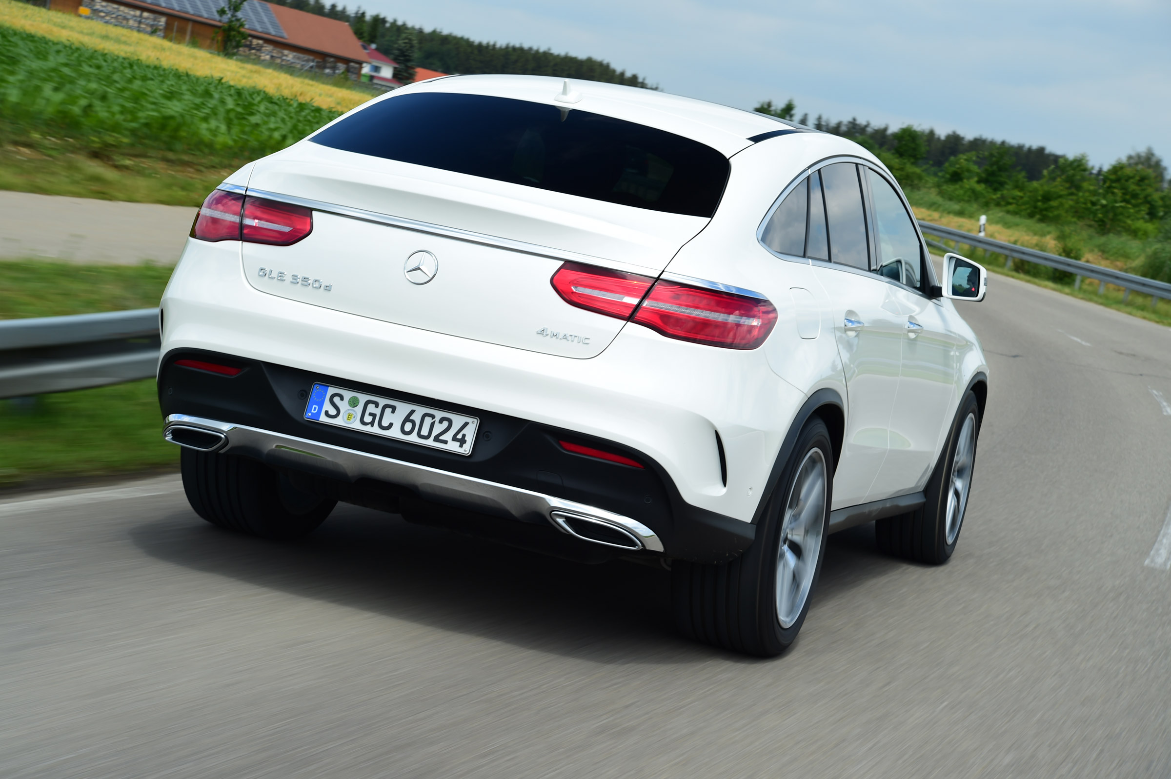 Mercedes GLE Coupe 2015 rear