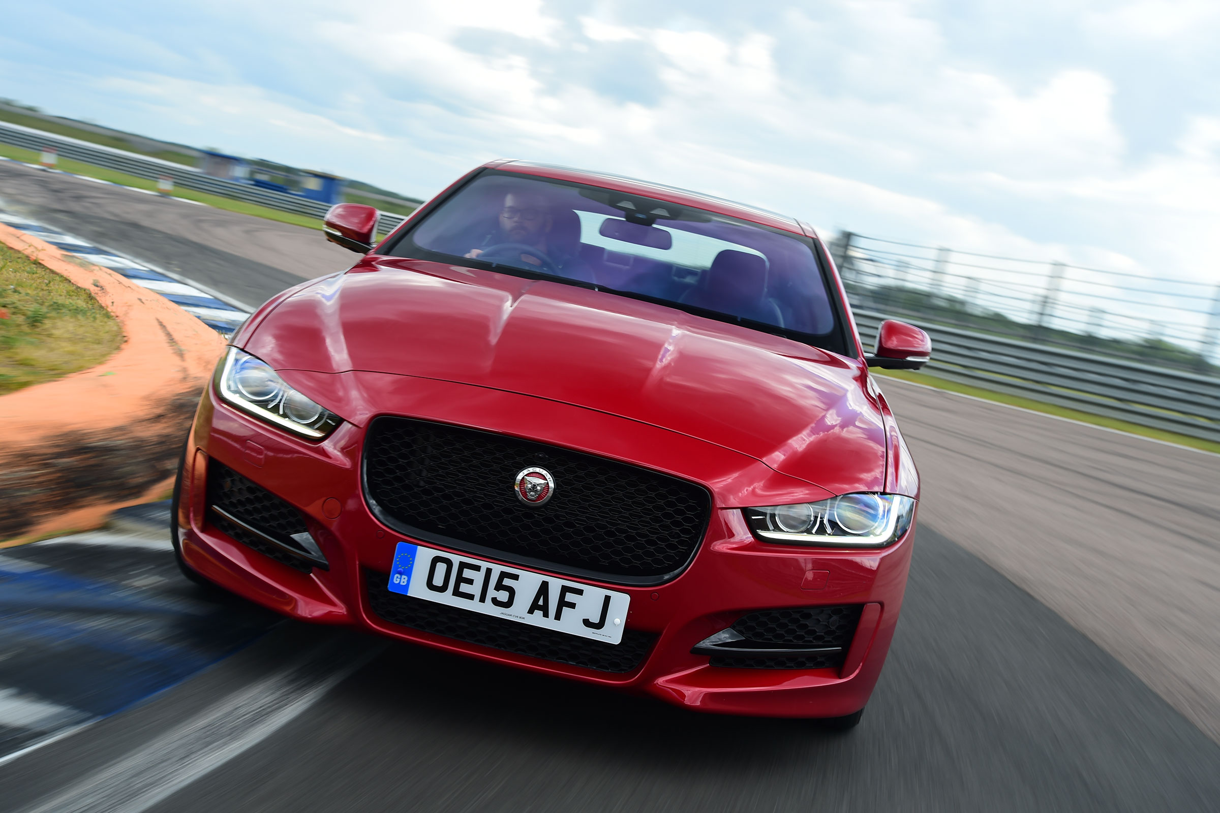 Jaguar XE - front action