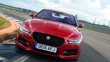 Jaguar XE - front action