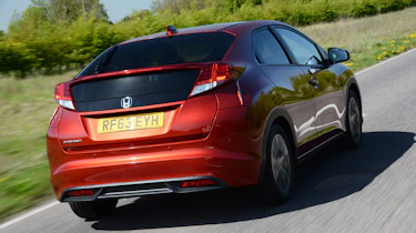 Honda Civic 2014 rear tracking