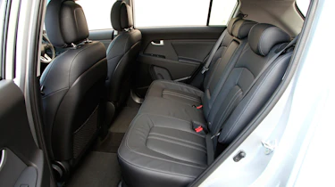 Kia Sportage 1.7 CRDi rear seats