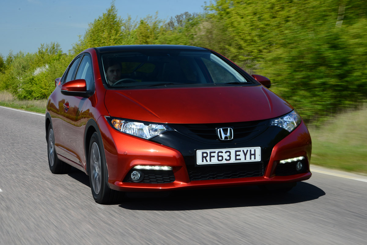 Honda Civic 2014 front tracking