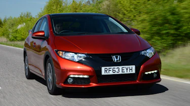 Honda Civic 2014 front tracking