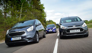 Kia Venga vs Ford B-MAX & Nissan Note