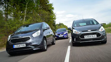 Kia Venga vs Ford B-MAX & Nissan Note
