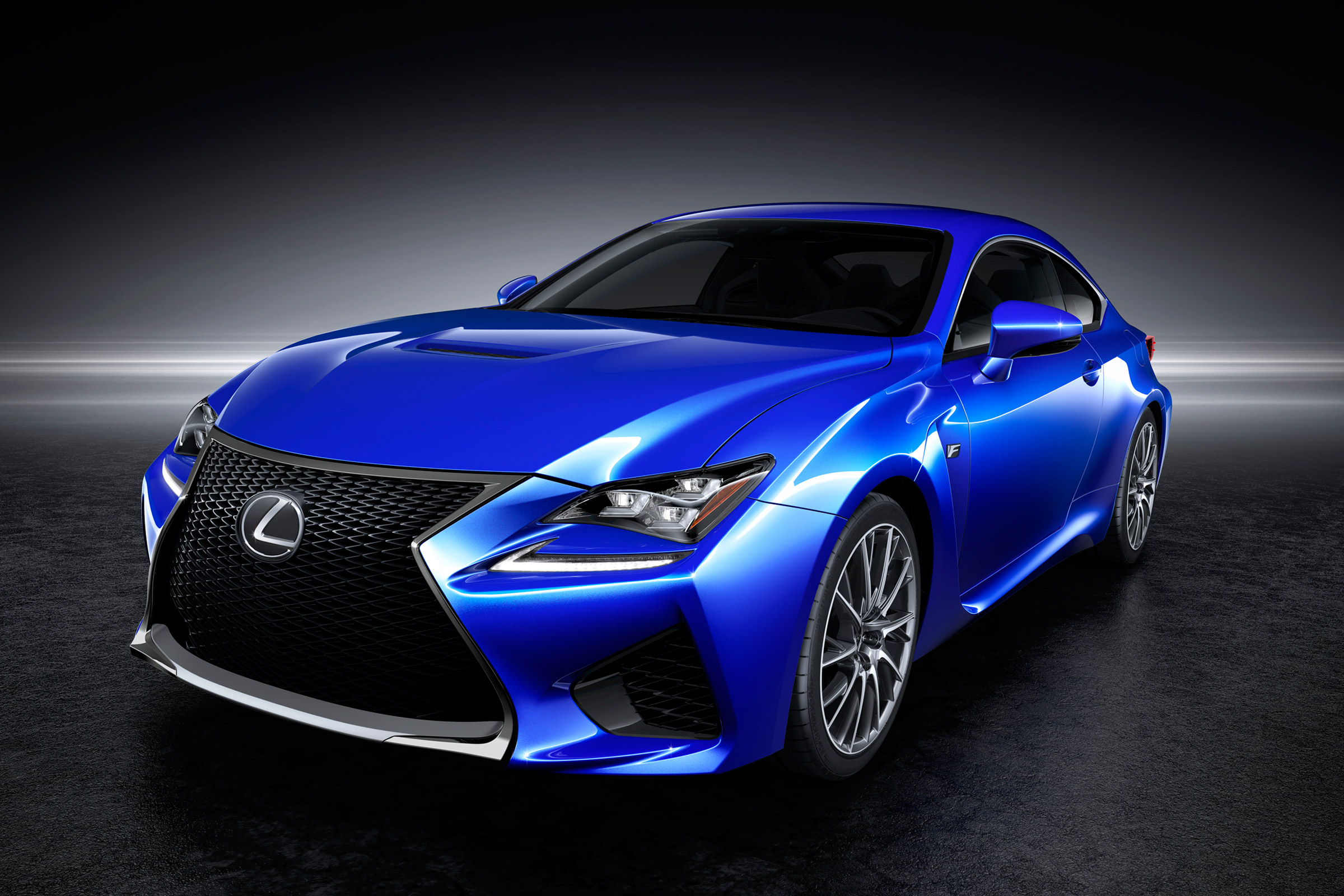 Lexus RC F front angle