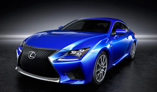 Lexus RC F front angle