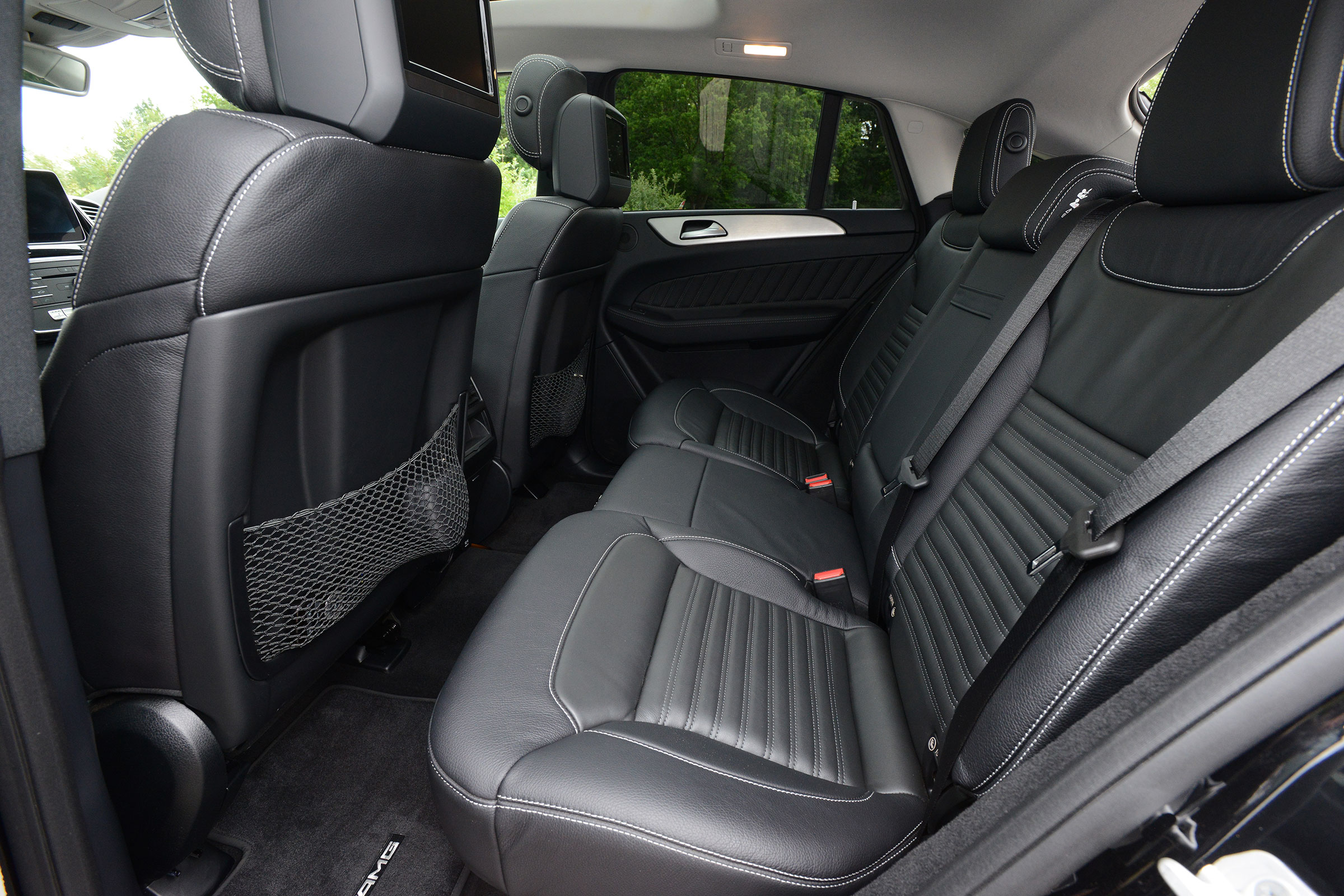 Mercedes GLE Coupe - rear seats