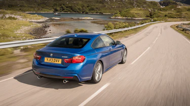 BMW 4 Series 420d M Sport rear action