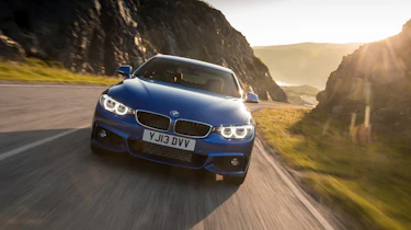 BMW 4 Series 420d M Sport action