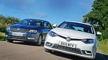 MG6 vs Skoda Rapid