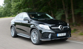 Mercedes GLE Coupe - front action