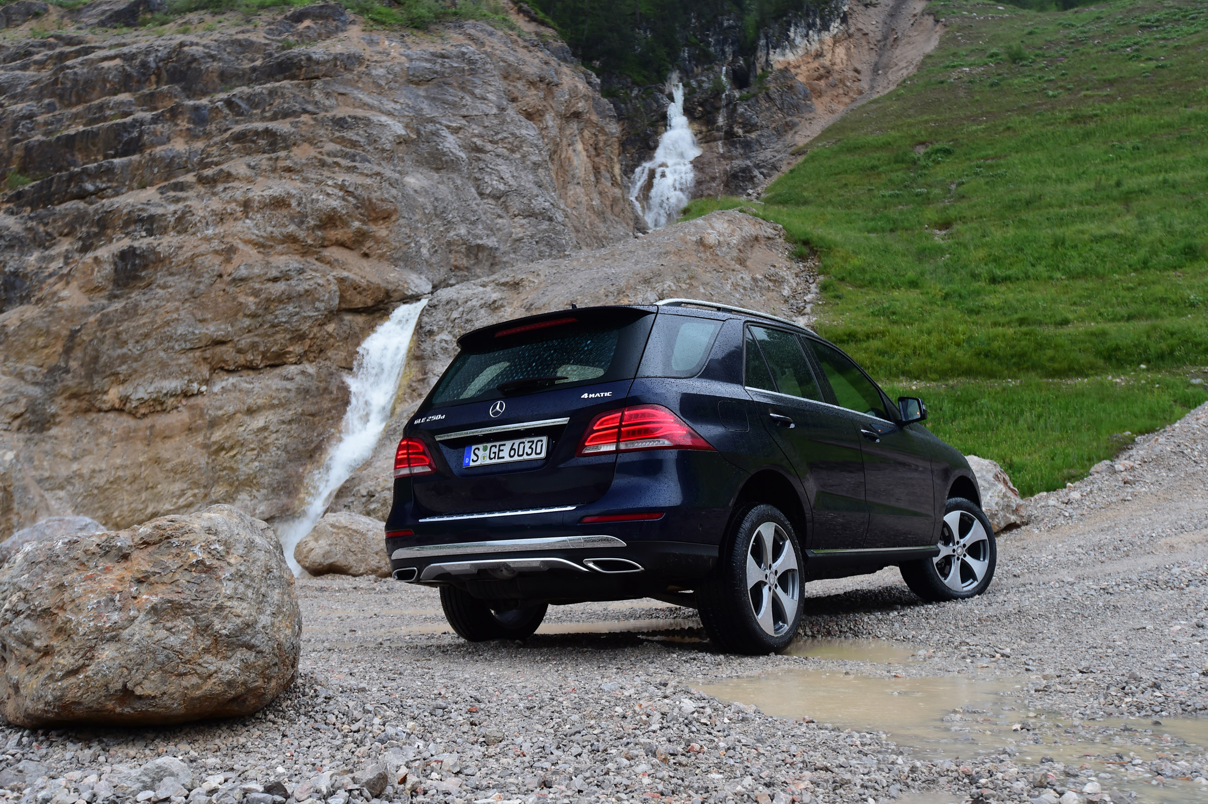 Mercedes GLE 2015 rear static