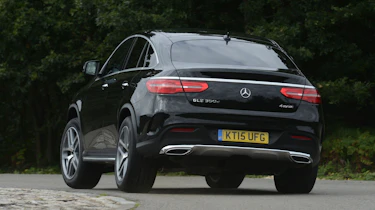 Mercedes GLE Coupe - rear cornering