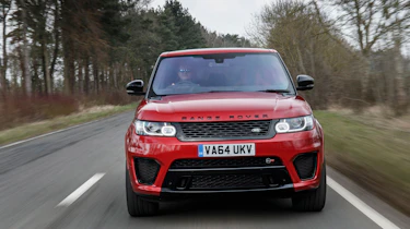 Range Rover Sport SVR - head on