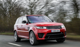 Range Rover Sport SVR - tracking