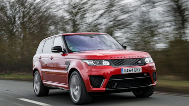 Range Rover Sport SVR - tracking