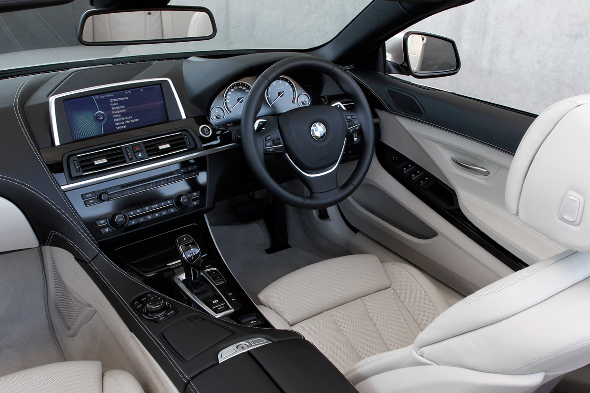 BMW 6 Series Convertible interior