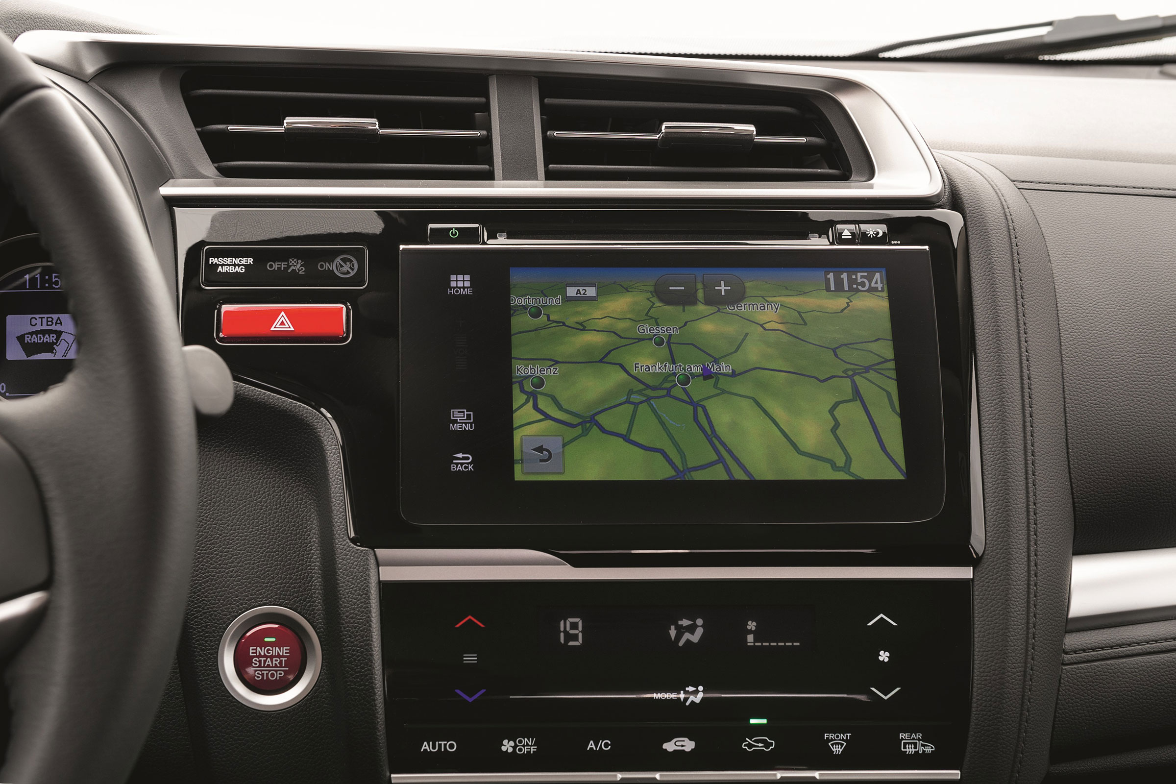 Honda Jazz - sat-nav