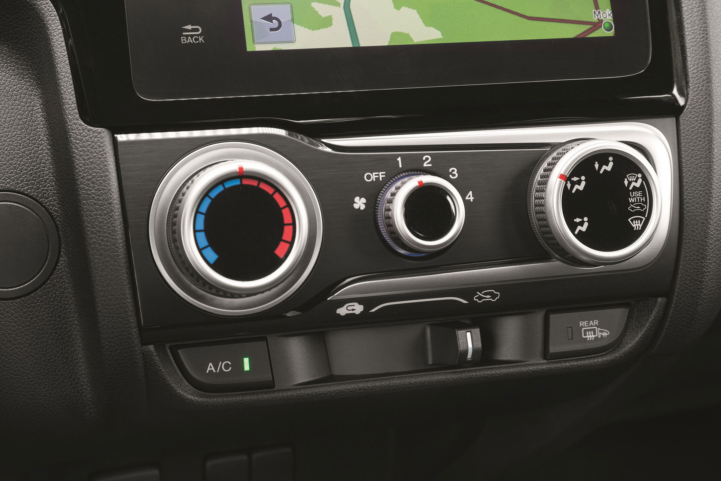 Honda Jazz - air con controls