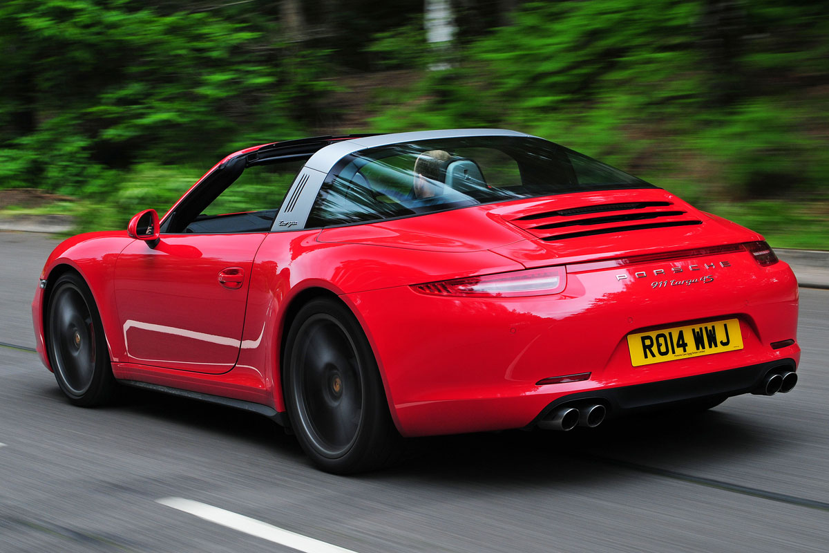 Porsche 911 Targa 4S rear