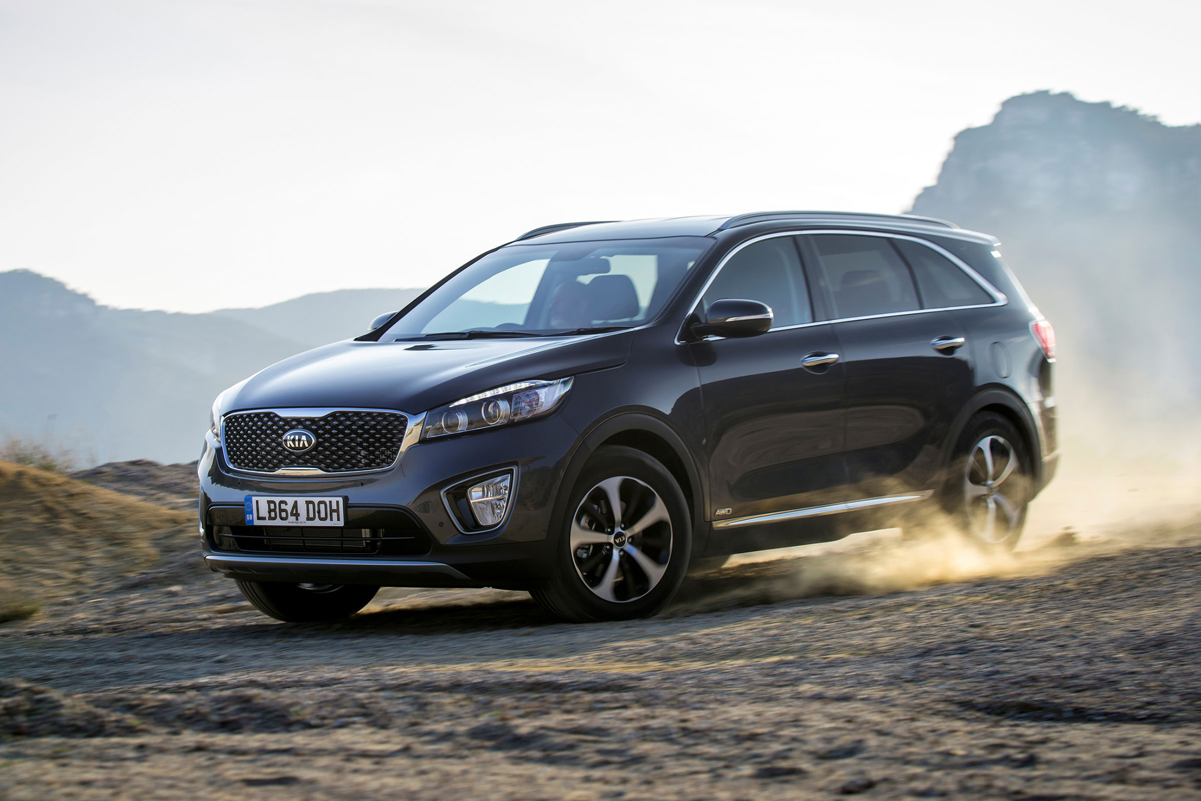 Kia Sorento KX-2 - driving