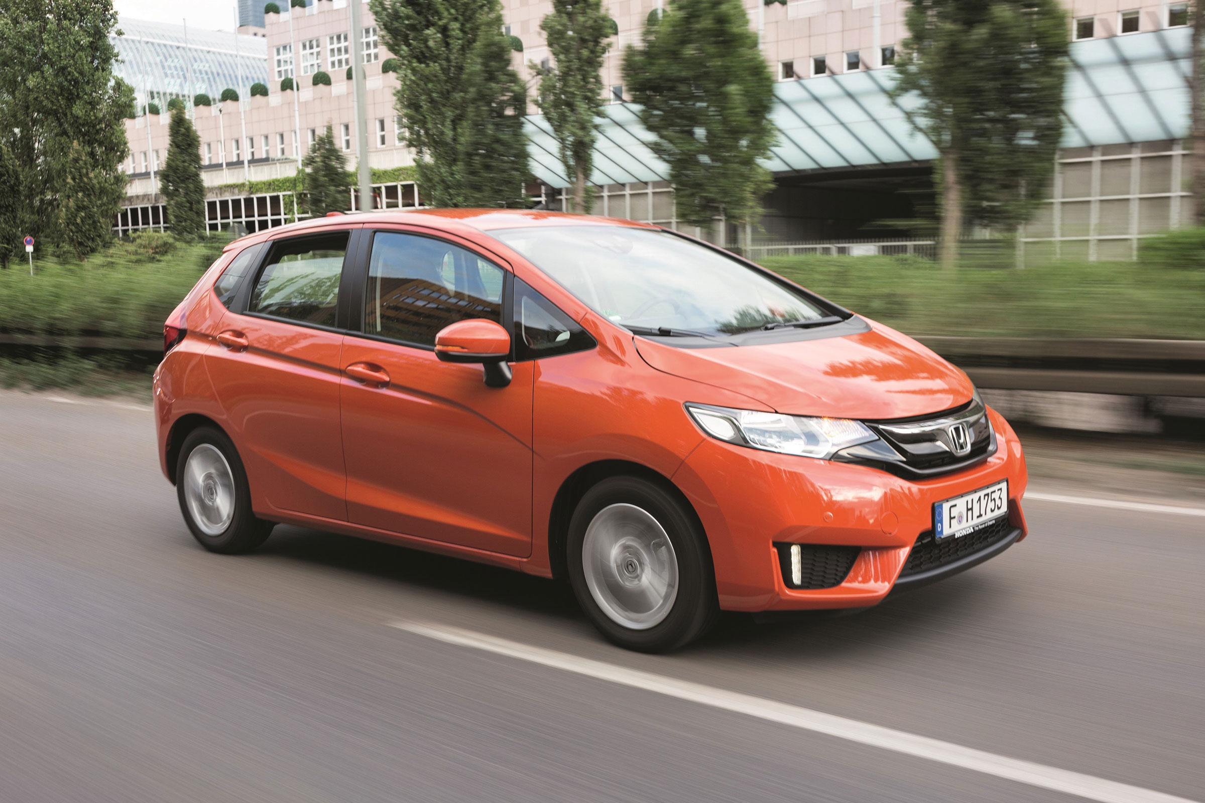 Honda Jazz - front tracking