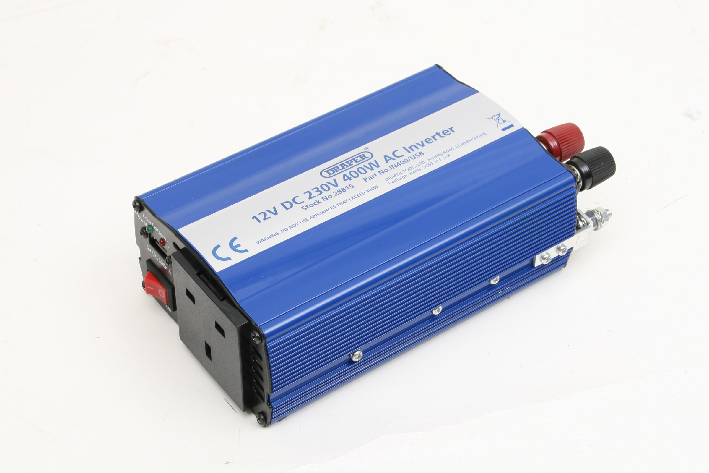 Draper 400W Inverter 28815