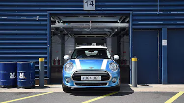 Mini Cooper header