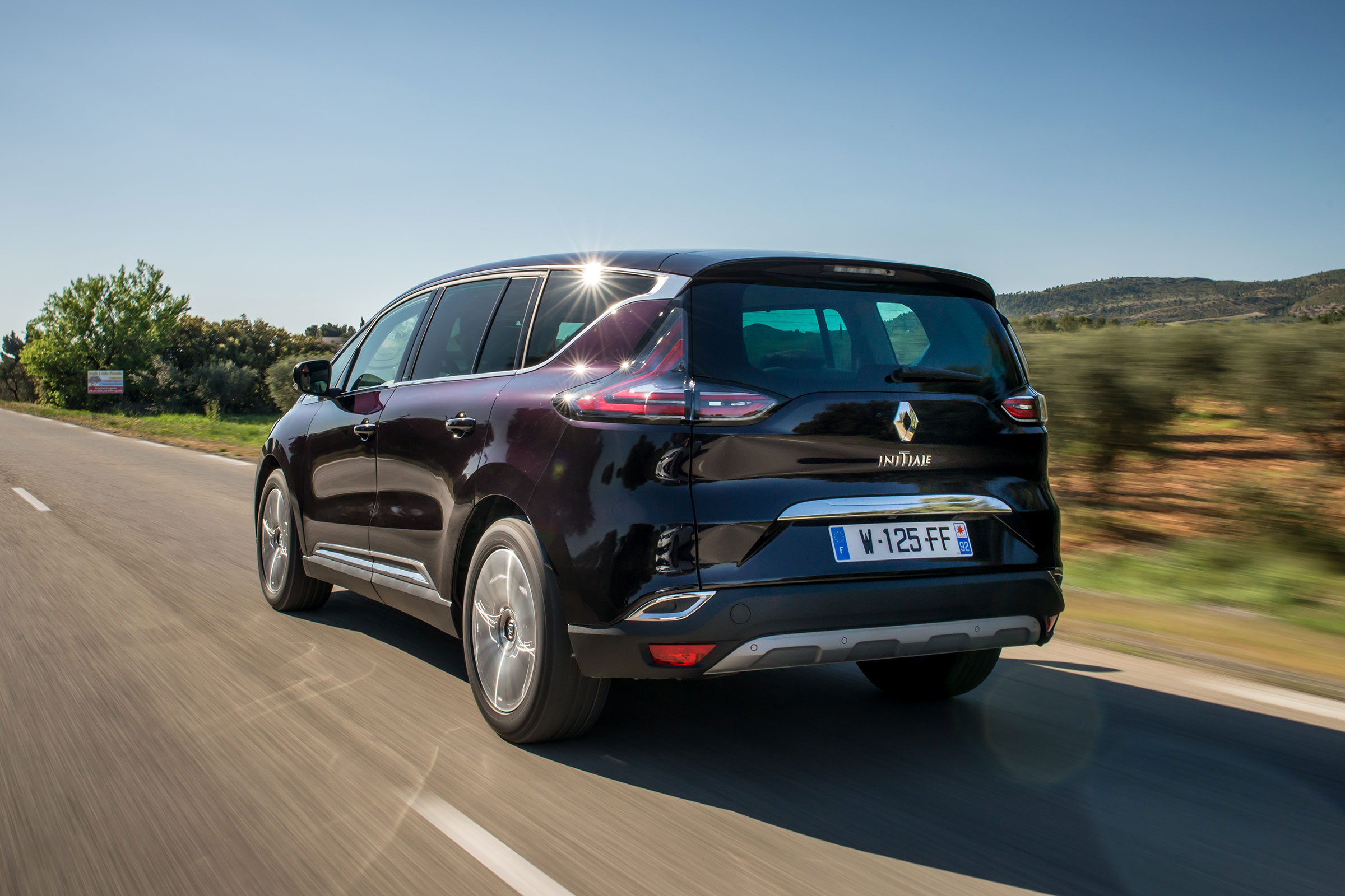Renault Espace - rear tracking