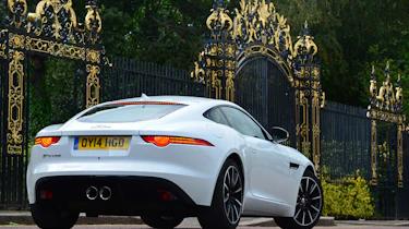 Jaguar F-Type Coupe V6 rear static