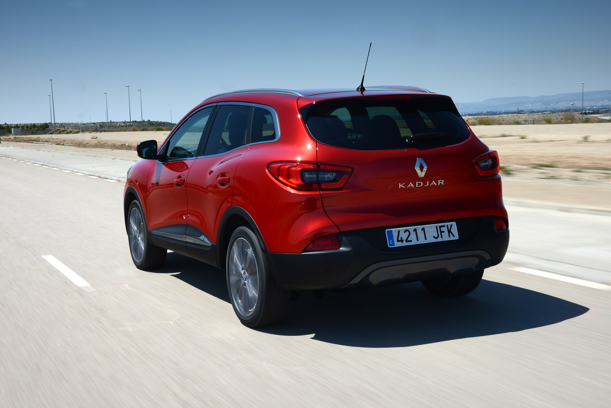 New Renault Kadjar 2015 rear