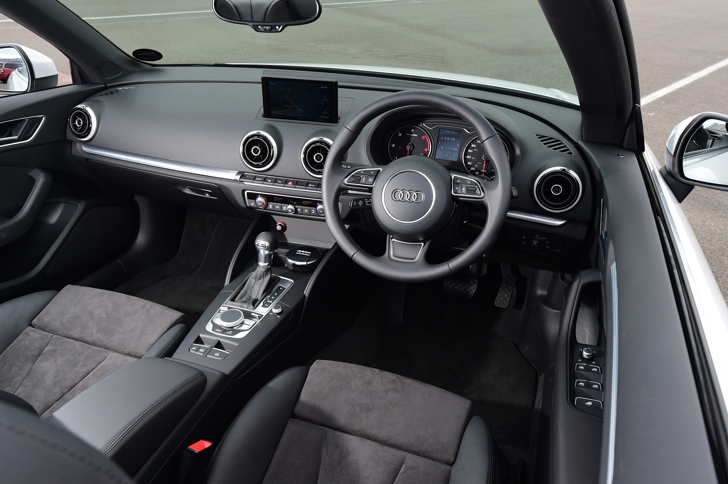 Audi A3 Convertible interior front