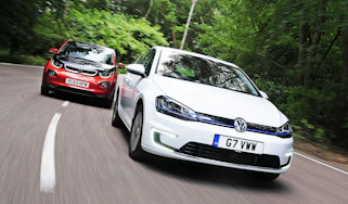 VW e-Golf vs BMW i3