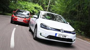 VW e-Golf vs BMW i3