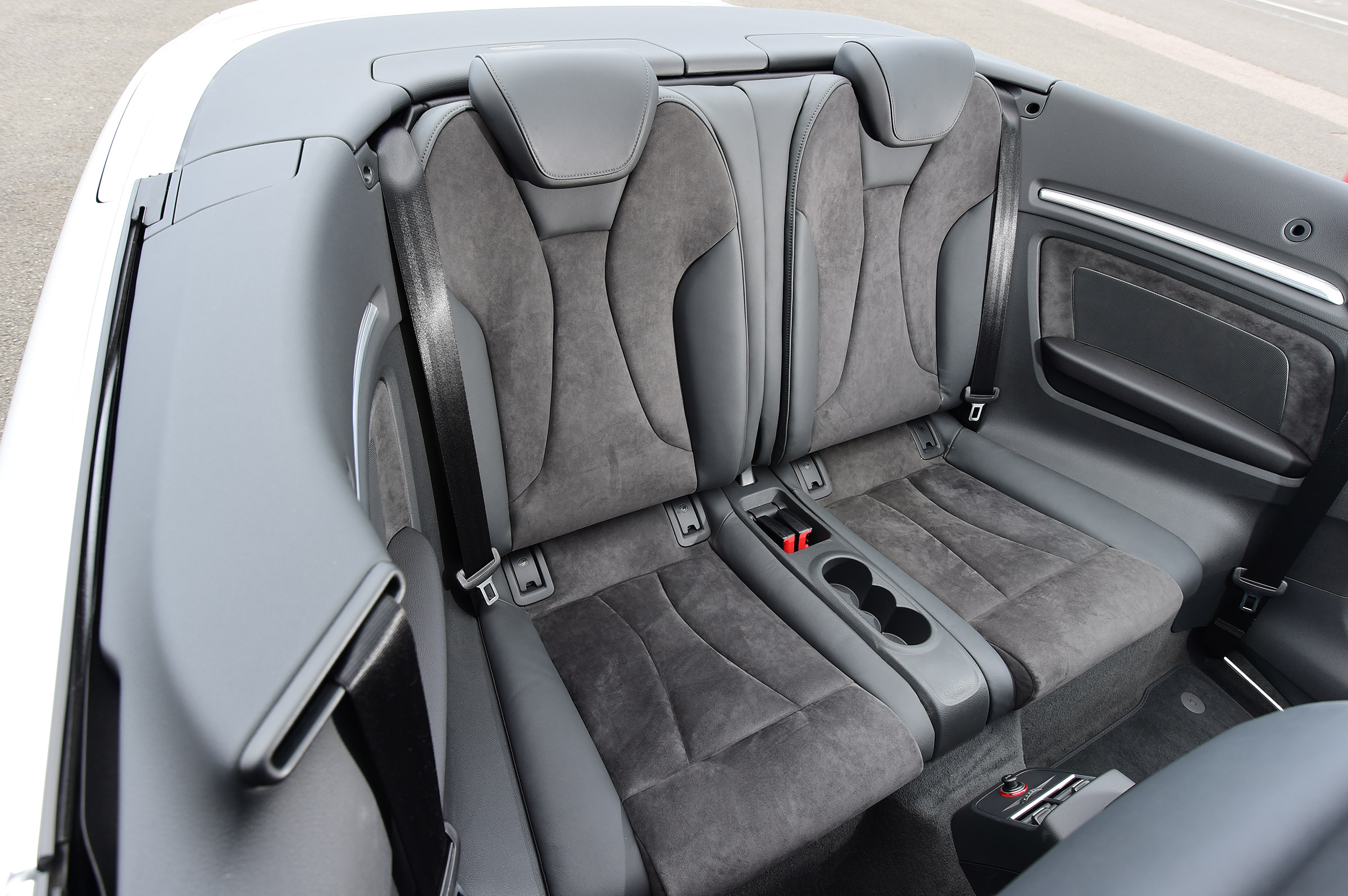 Audi A3 Convertible rear seats