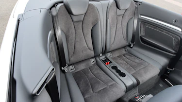 Audi A3 Convertible rear seats