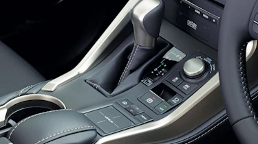Lexus NX - interior detail centre console