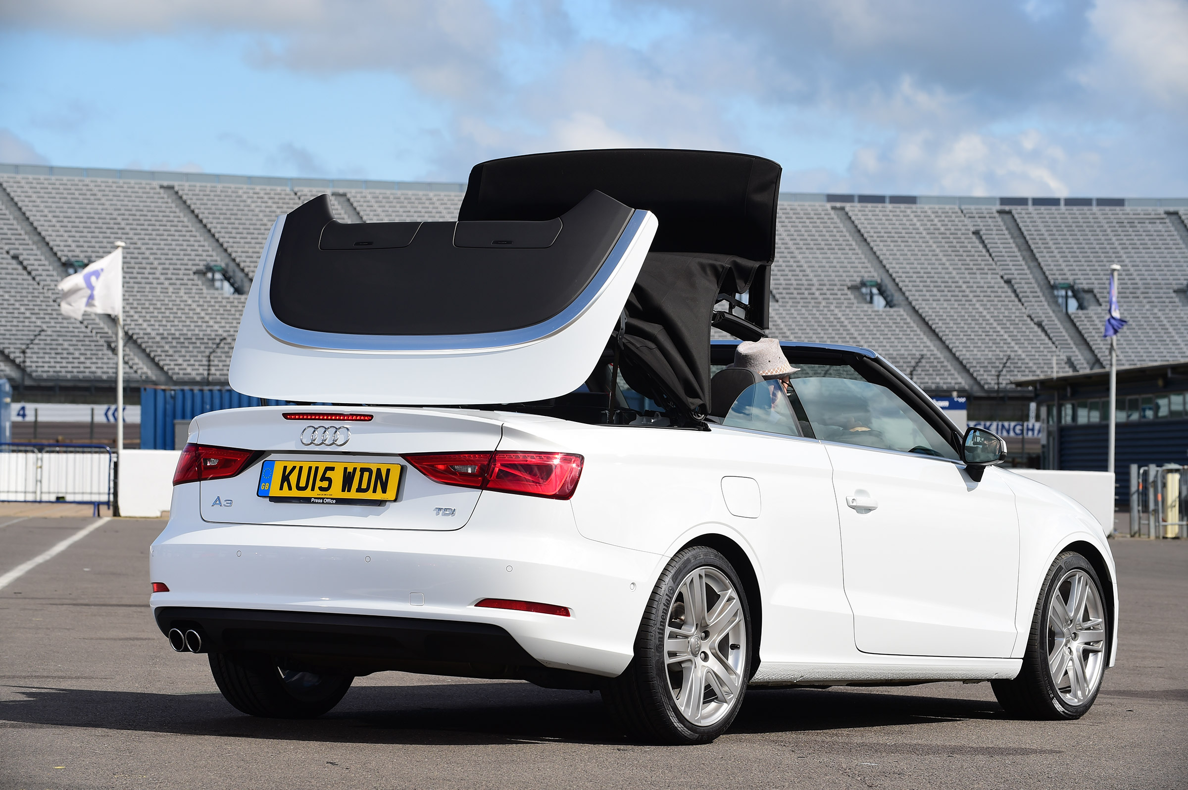 Audi A3 Convertible roof mechanism