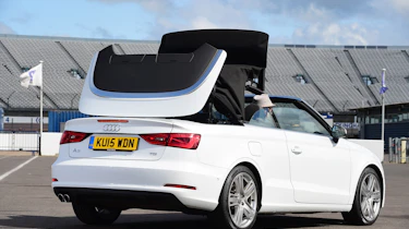 Audi A3 Convertible roof mechanism