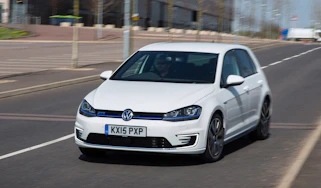 VW Golf GTE hybrid front