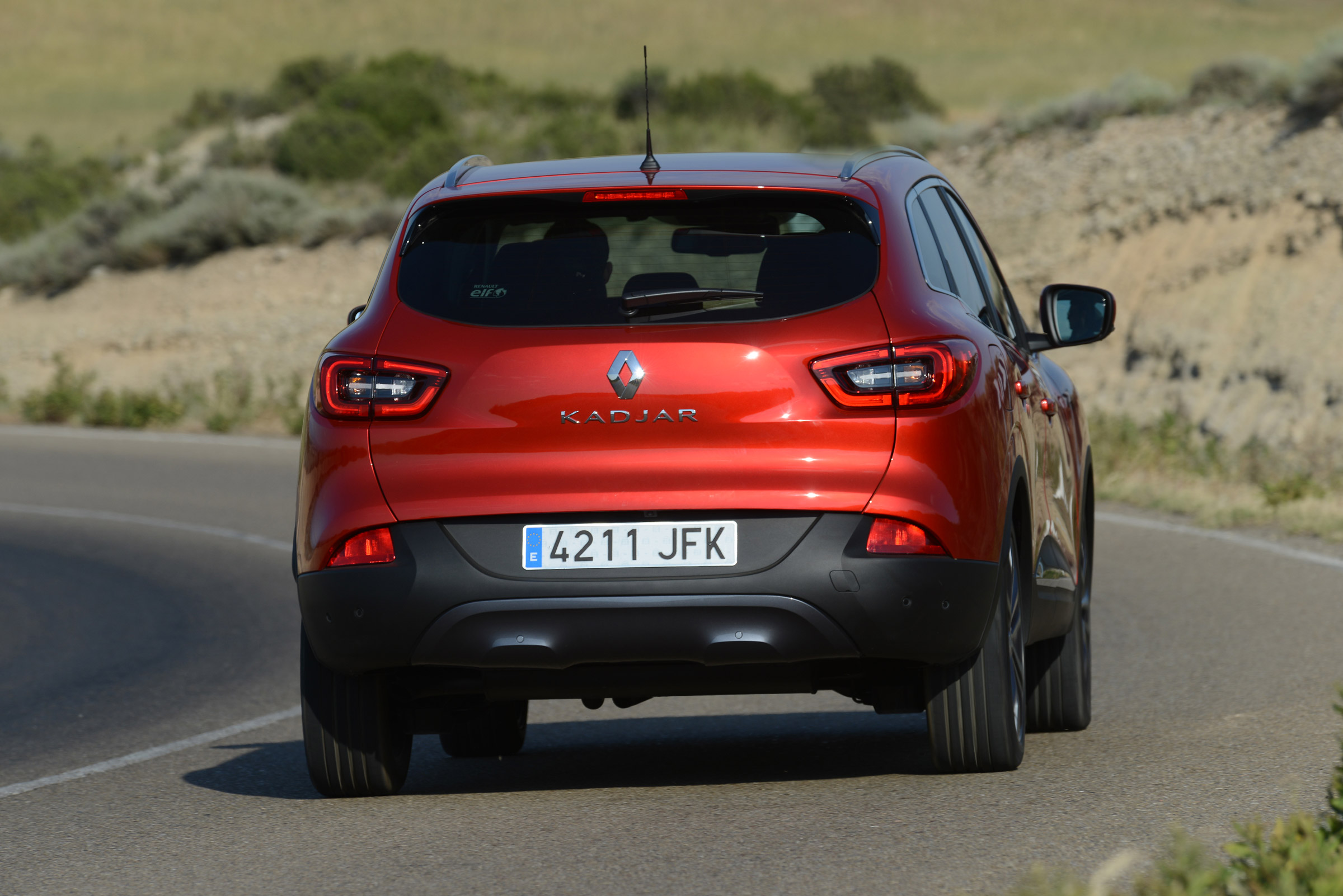 New Renault Kadjar 2015 rear action