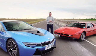 BMW i8 vs M1