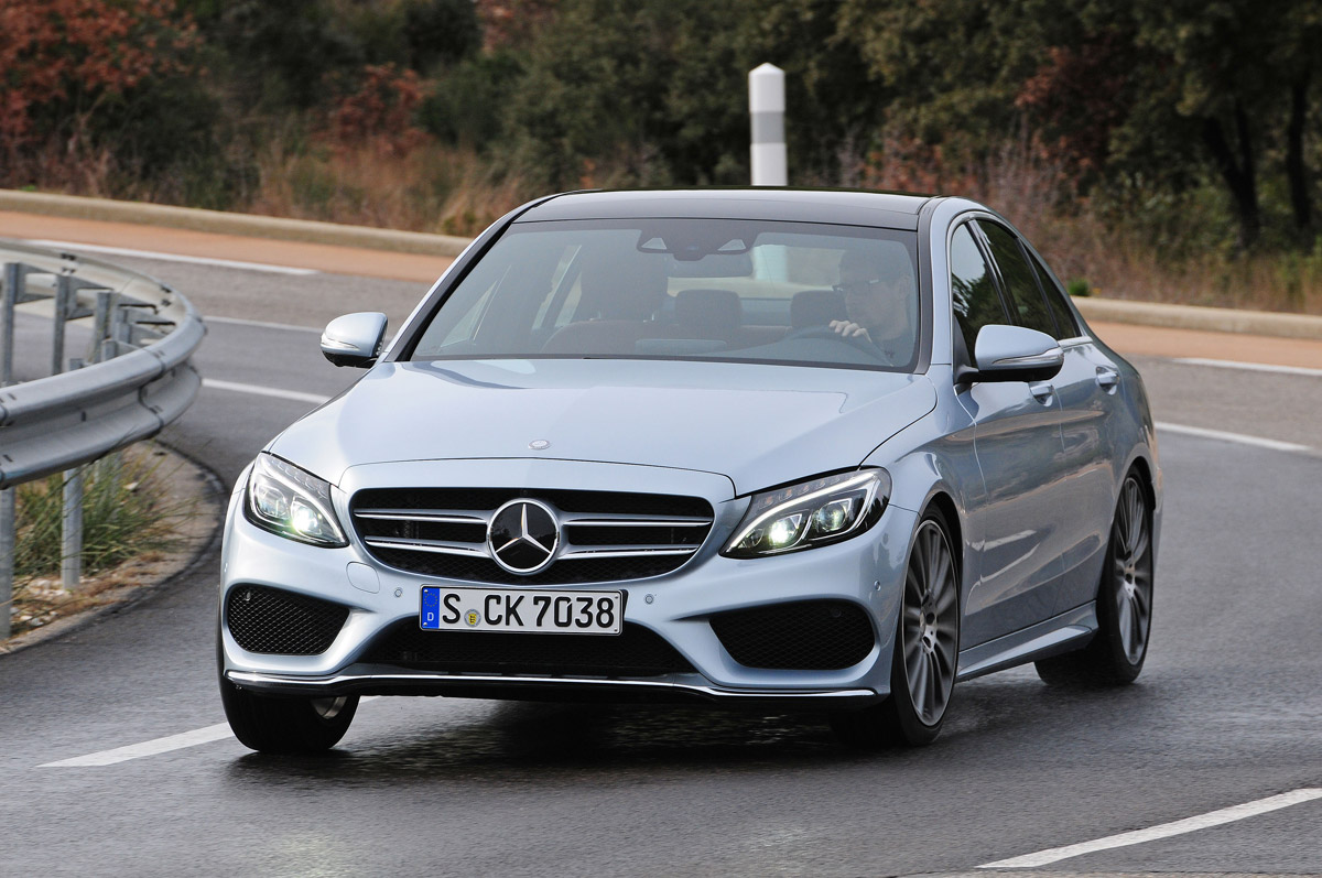Mercedes C-Class 2014 front action