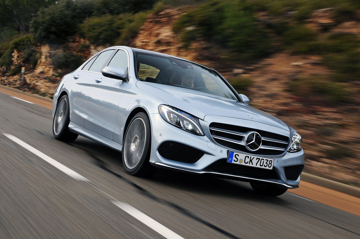 Mercedes C-Class 2014 front tracking