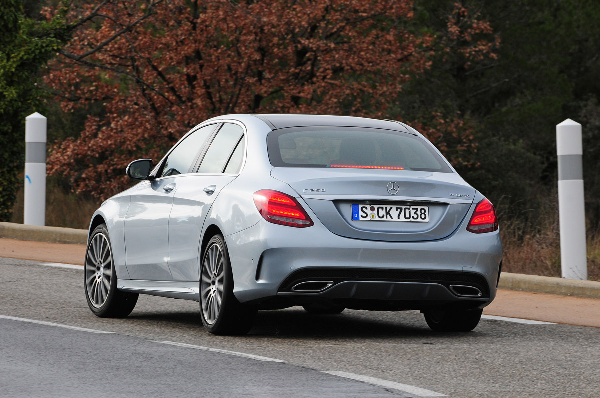 Mercedes C-Class 2014 rear action