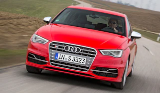 red audi s3