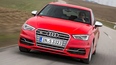 red audi s3